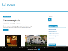 Tablet Screenshot of keloccaz.fr